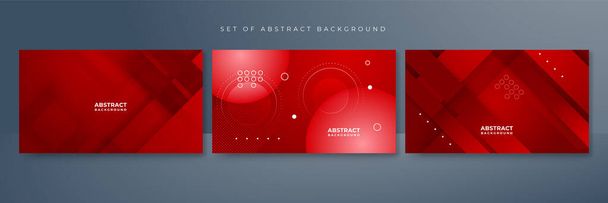 Moderne rode achtergrond voor presentatie ontwerp concept - Vector, afbeelding