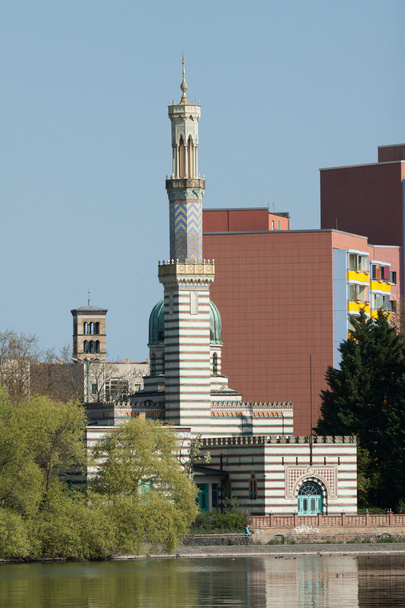 Mosquée et station de pompage
 - Photo, image