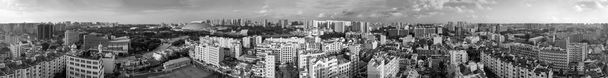 Vista aérea de edifícios e skyline de Singapura. - Foto, Imagem