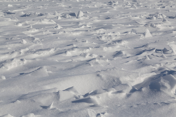fundo de neve com solavancos
 - Foto, Imagem