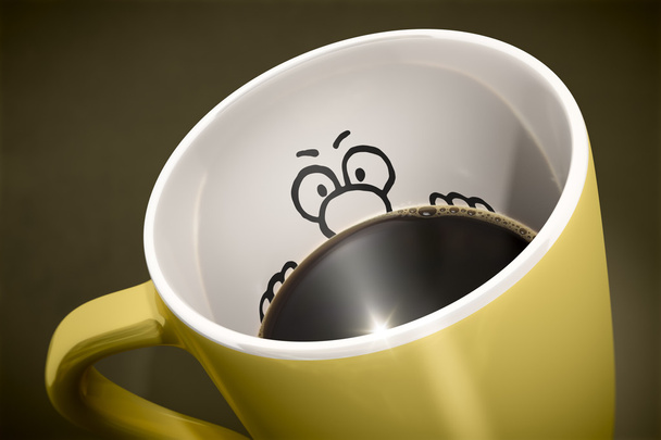 coffee cup surprise - Photo, Image