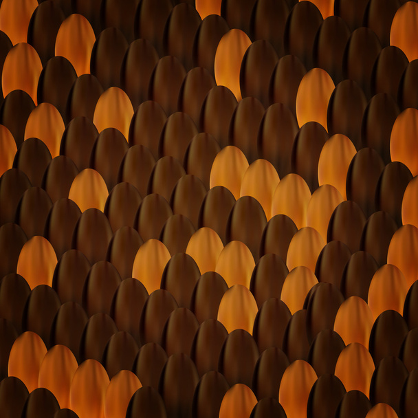 蛇皮スケール パターンのベクトル図 - ベクター画像