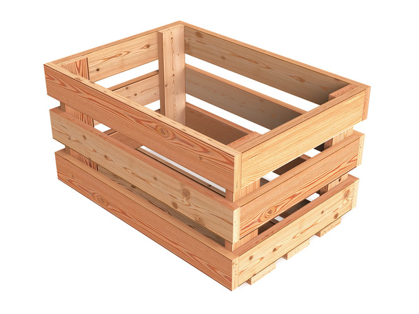 Wooden crate - Photo, Image