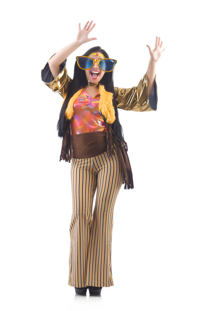 Ragazza in abito latino colorato
 - Foto, immagini