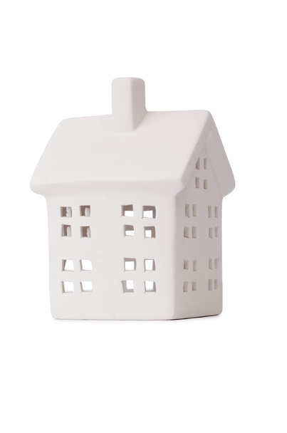Dům hraček Clay izolované na bílém - Fotografie, Obrázek