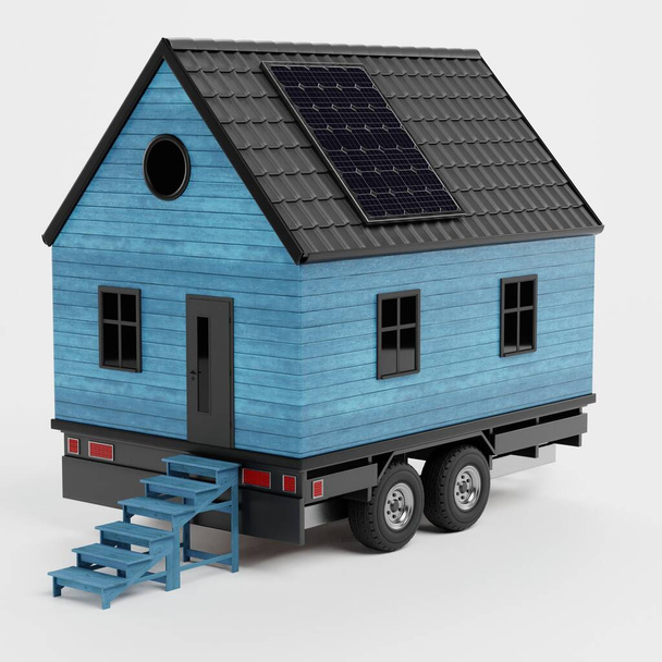 3D réaliste Render of Tiny House - Photo, image