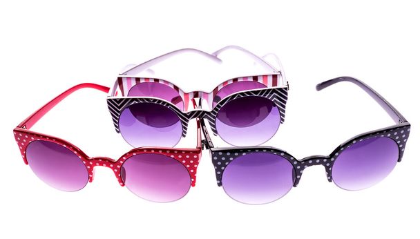 Coloured sunglasses - Foto, imagen