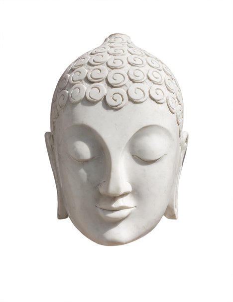The head of a Buddha statue. - Фото, зображення
