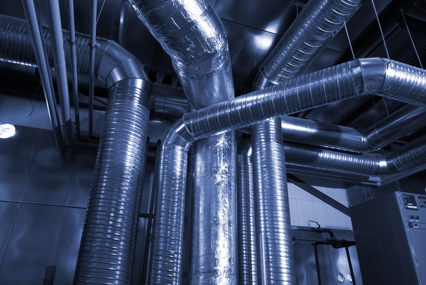 Tubos de ventilación de aire acondicionado - Foto, Imagen