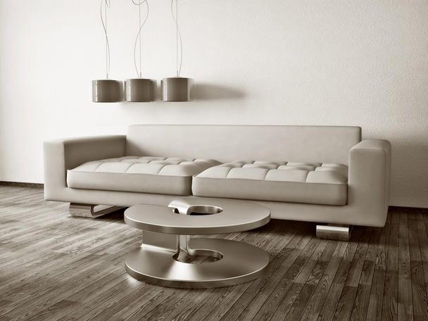 moderne interieur kamer met mooi meubilair binnen. - Foto, afbeelding