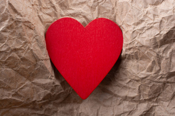 Ikona kształtu serca jako ikona miłości i romantyzmu - Zdjęcie, obraz