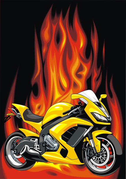 мій оригінальний дизайн мотоцикла
 - Вектор, зображення