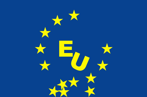 símbolos e problemas da europa
  - Vetor, Imagem