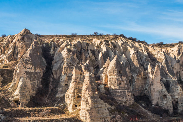 Cappadocia, Goreme Museo all'aperto è una delle destinazioni turistiche più popolari in Turchia - Foto, immagini