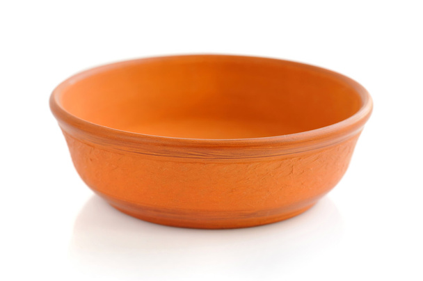 Ceramic bowl on white background - Photo, Image