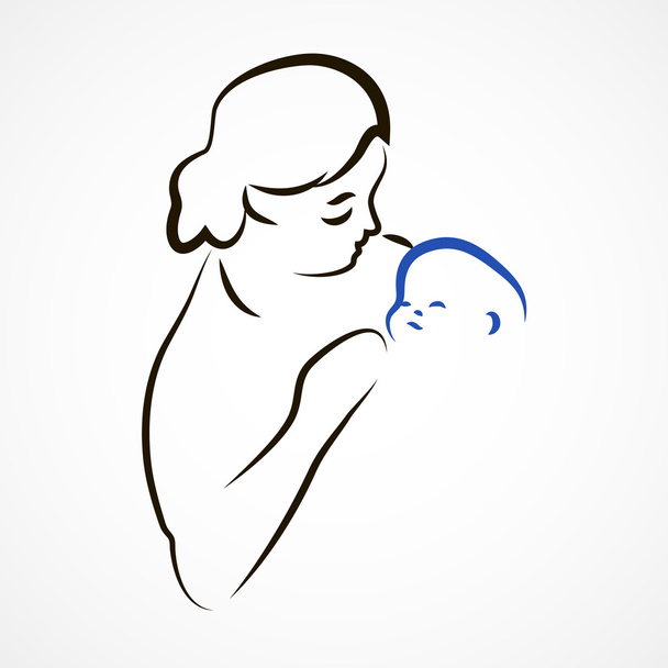 μητρότητα - Διάνυσμα, εικόνα