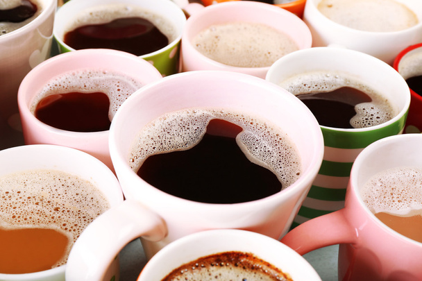 Muchas tazas de café
 - Foto, imagen