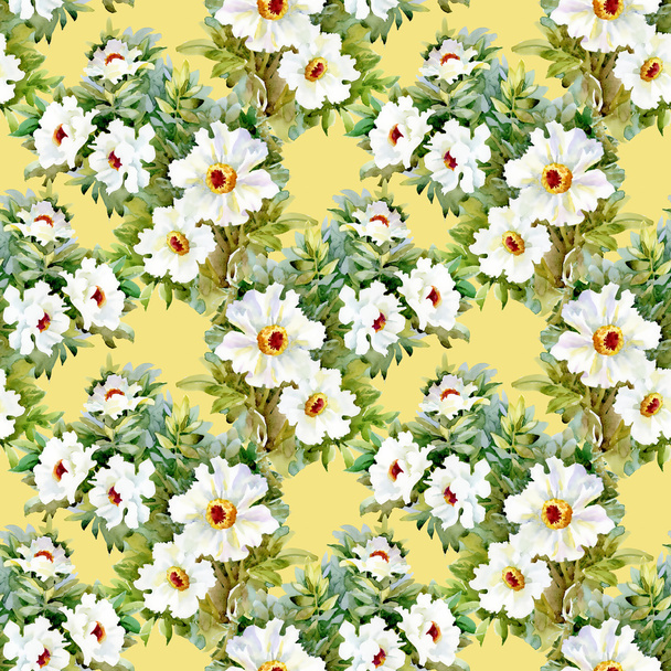 Garden floral pattern - Foto, afbeelding