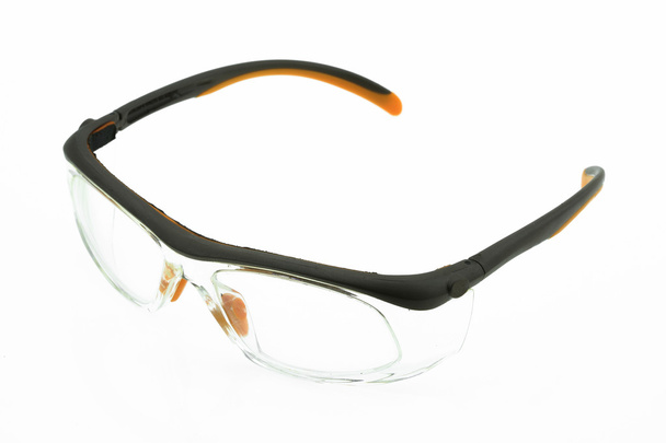 крупним планом окуляри ізольовані на білому тлі
. - Фото, зображення