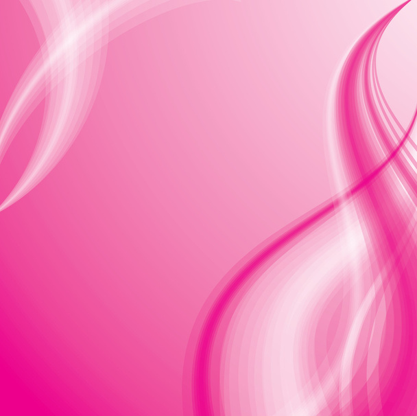 Pink background with silky wave - Vettoriali, immagini