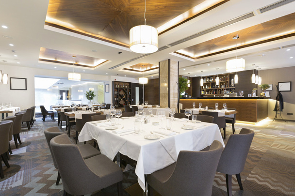 Elegant restaurant interior - Фото, зображення