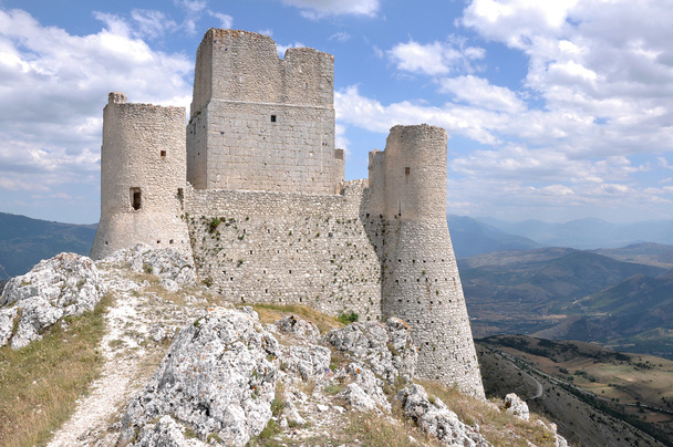 Ruinen der Festung Rocca Calascio, Abruzzen - Foto, Bild