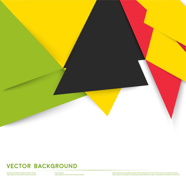 Vector background abstract polygon triangles. - Vektor, Bild