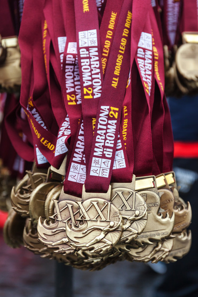 Medals of the Rome Marathon - Photo, Image