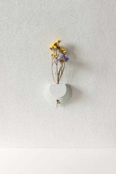 Wall vase for dried flowers. - Photo, Image