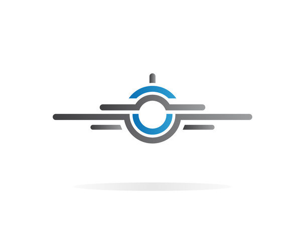 Letadla vektorové logo - Vektor, obrázek