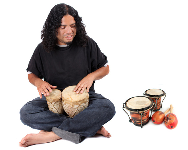 Ethnic drummer - Photo, Image