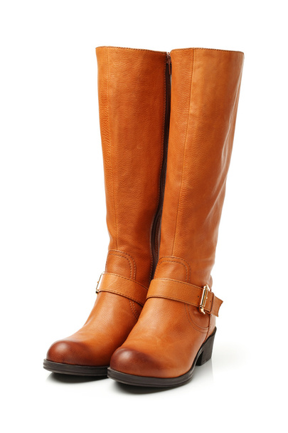 Ginger red boots - Photo, Image
