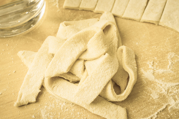 The dough for pasta - Foto, Bild