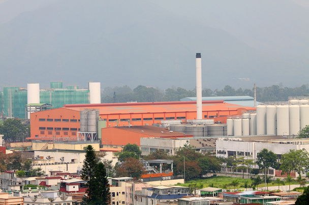 υπερσύγχρονα εργοστάσια στο Χονγκ Κονγκ - Φωτογραφία, εικόνα