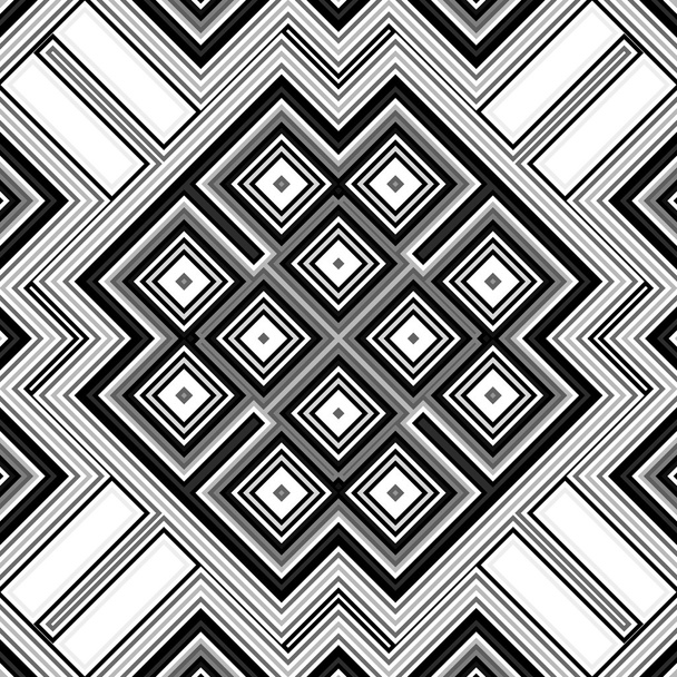 Sfondo geometrico senza cuciture in bianco e nero
  - Foto, immagini