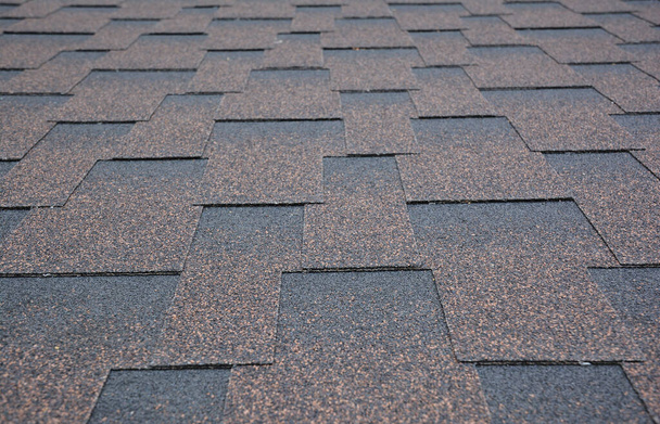 Asphalt shingles texture background. Roof shingles background and texture. - Photo, Image
