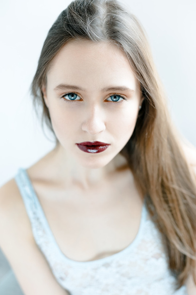 Face of young woman - Fotó, kép