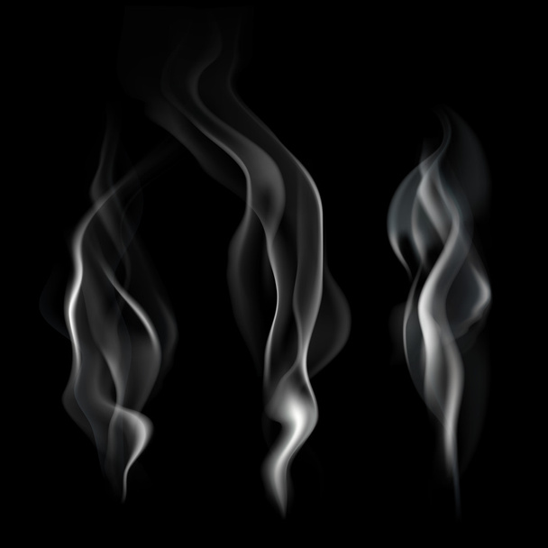 Realistische rook illustratie - Vector, afbeelding