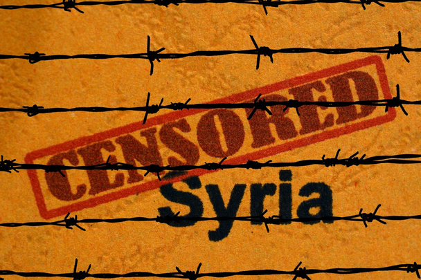 Λογοκρίνεται Συρία - Φωτογραφία, εικόνα