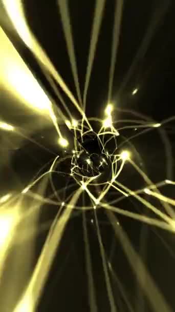 Absztrakt Plexus Technology Science függőleges videó - Felvétel, videó