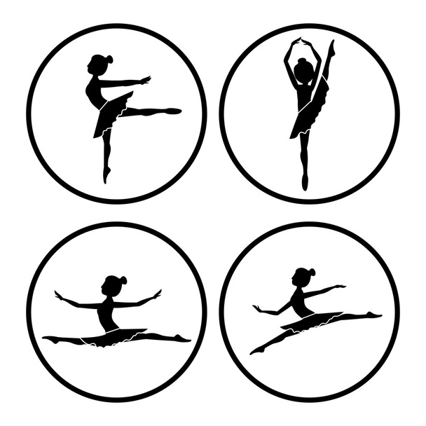 Diseño de bailarina
  - Vector, Imagen