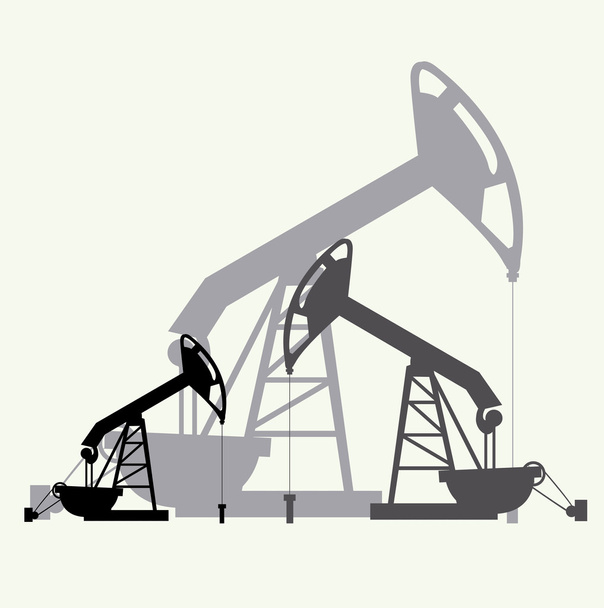 návrh průmyslu ropy - Vektor, obrázek