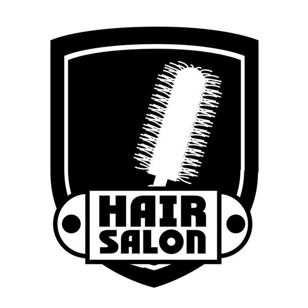 髪サロン デザイン - ベクター画像