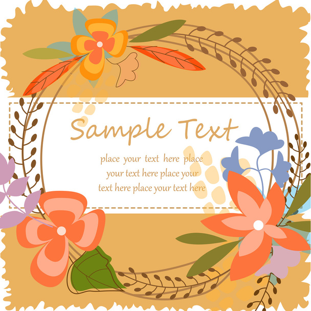 Invitations with please for text - Vecteur, image