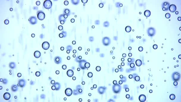 woda mineralna z bąbelkami - Materiał filmowy, wideo