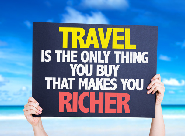 Travel is the Only thing card
 - Фото, изображение