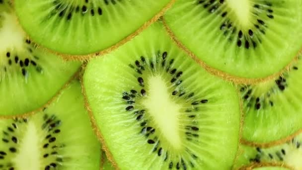 Rotující plátky kiwi - Záběry, video