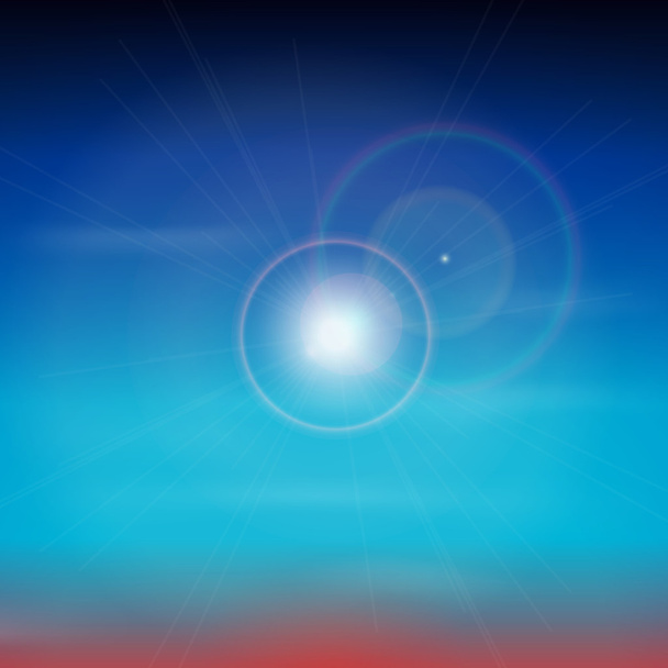 Фон з кольорами неба
 - Вектор, зображення