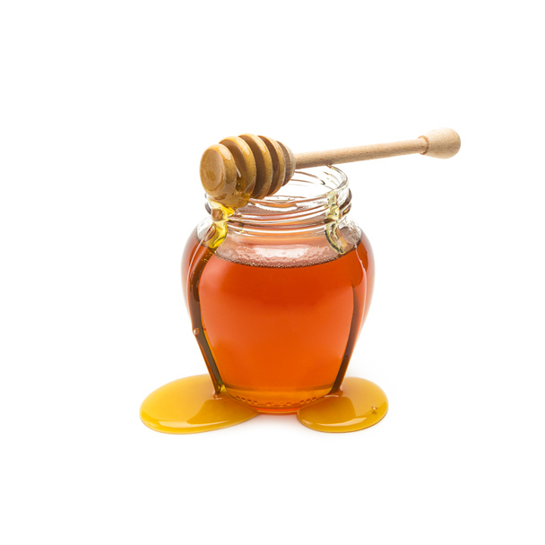 Honey jar with honey dipper - Photo, Image