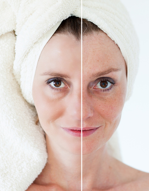 Concepto de belleza: cuidado de la piel, procedimientos antienvejecimiento, rejuvenecimiento
, - Foto, imagen